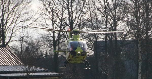 Traumahelikopter ingezet voor incident bij boerderij