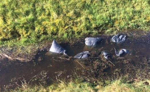 Politie zoekt getuigen van dumping hennepafval