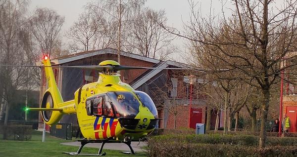 Traumahelikopter ingezet op terrein GGZ