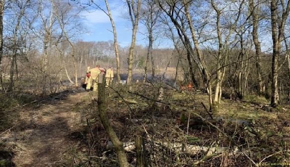 Getuigen gezocht van brandstichting stuk heide