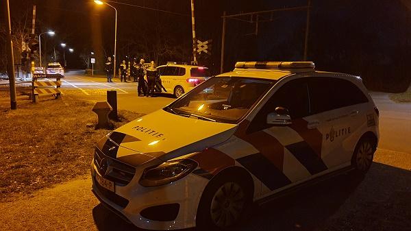 Grote inzet politie vanwege incident op spoor Assen-Groningen