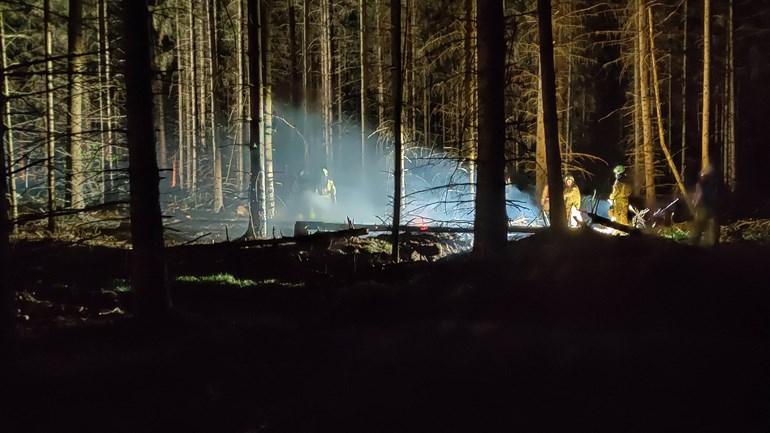 Aanmaakblokjes gevonden bij blussen natuurbrand (video)