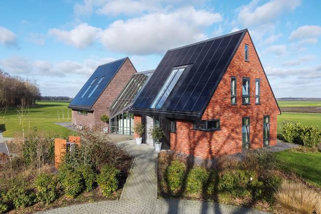 Te koop in Drenthe: modern landhuis met fantastisch uitzicht