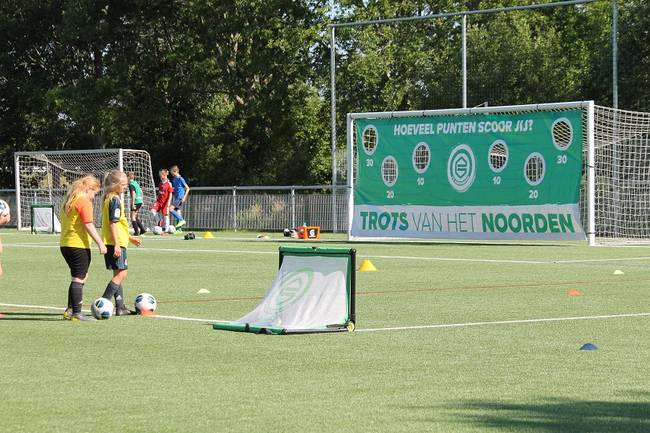 FC Groningen on Tour in Beilen daverend succes