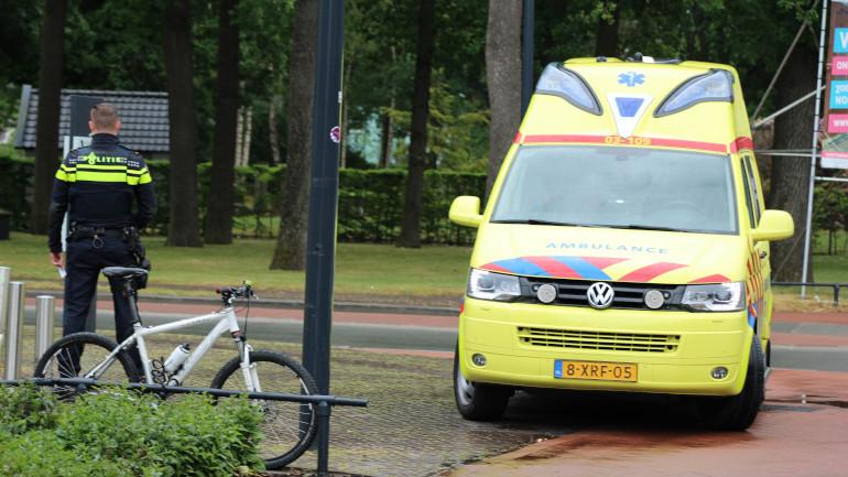 Fietser raakt na val gewond