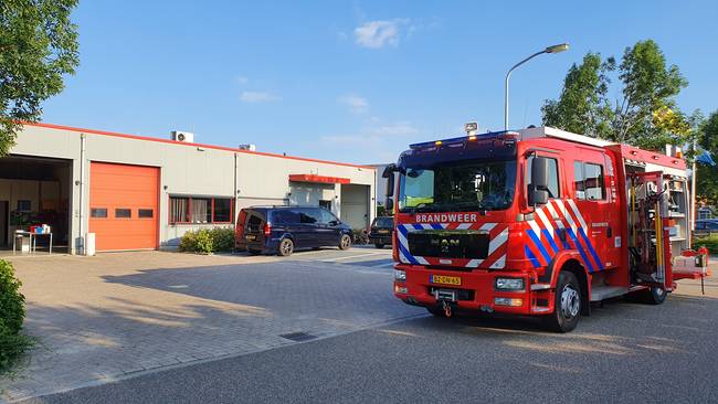 Gaslekkage bij UMCG-ambulancepost in Beilen