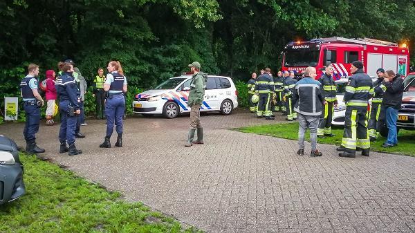 Hulpdiensten rukken massaal uit voor vermiste Duitsers in bosgebied