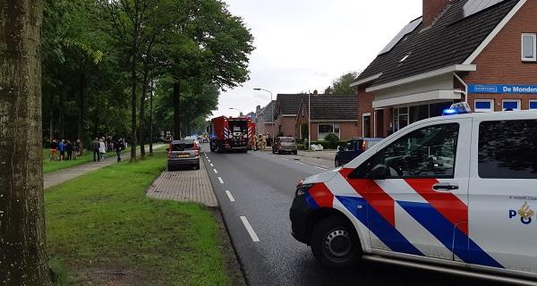 Woningbrand in Valthermond door werkzaamheden snel onder controle