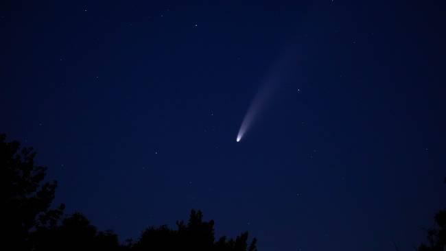 Komeet Neowise vanuit Drenthe goed te zien