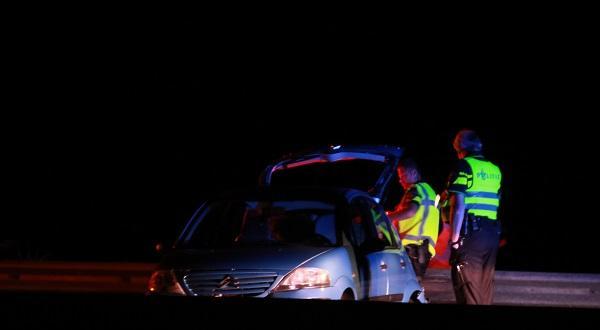 Veel schade na ongeval op A28 tussen Eelde en haren