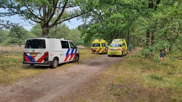 Traumahelikopter ingezet voor ernstig gewonde mountainbiker (video)