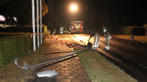 Bestuurder op de vlucht na ongeval