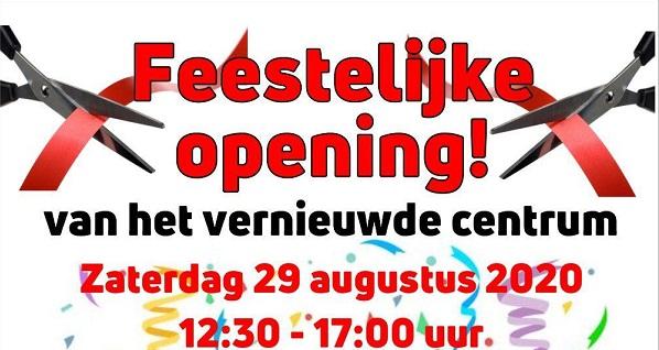 Vernieuwde centrum van Beilen zaterdag feestelijk geopend