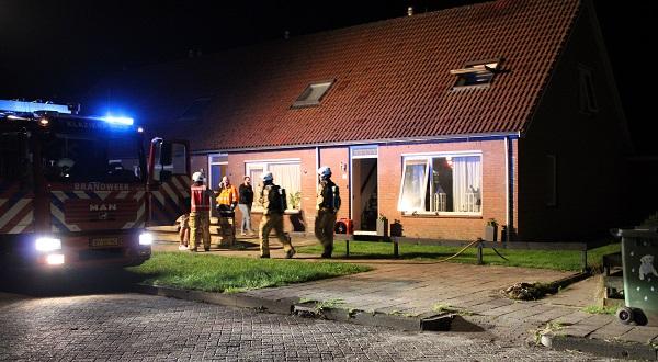 Bewoners ontdekken beginnende woningbrand en voorkomen erger