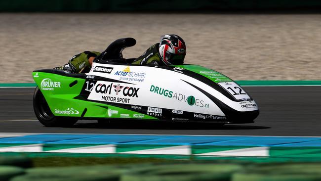 Twee zeges en de Belgische titel voor Drugsadvies Sidecarshop Racing