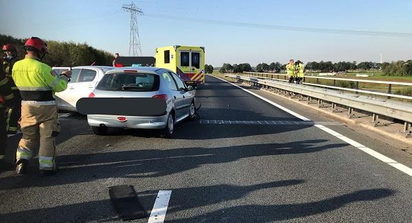 N33 voor tweede keer in een uur tijd dicht vanwege nieuw ongeval