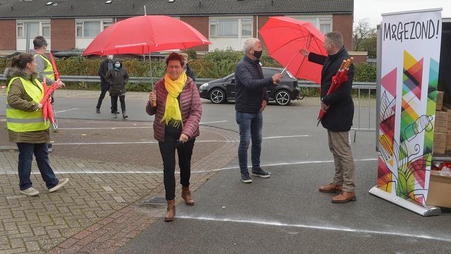 Aandacht voor 1,5 meter ook bij de griepprik in Klazienaveen