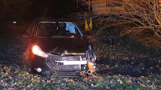 Automobilist raakt van de weg na botsing met ree (Video)