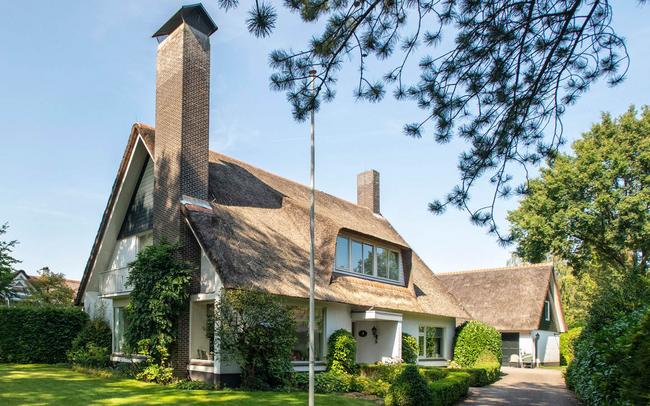 Te koop in Drenthe: unieke vrijstaande villa met rietgedekte kap