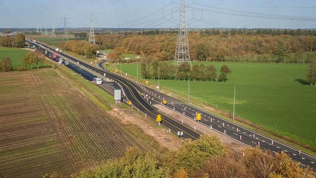 N34 tussen Emmen-West en N381 aankomend weekend afgesloten