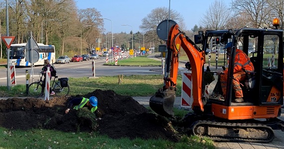 Morgen vertraging op Boermarkeweg in Emmen vanwege werkzaamheden