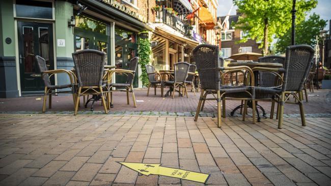 Drenthe-dekens voor horecaondernemer met terras