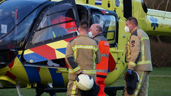 Traumahelikopter, brandweer ambulance en politie ingezet in Bovensmilde