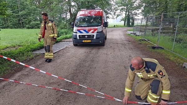 Verdachte aangehouden voor dumpen drugsafval in natuurgebied (video)