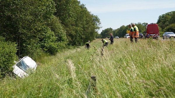 Automobilist gewond na ongeval op N381 (video)