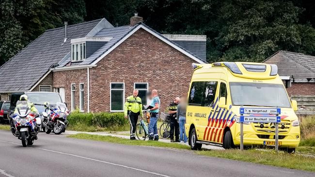 Fietsster gewond bij valpartij 