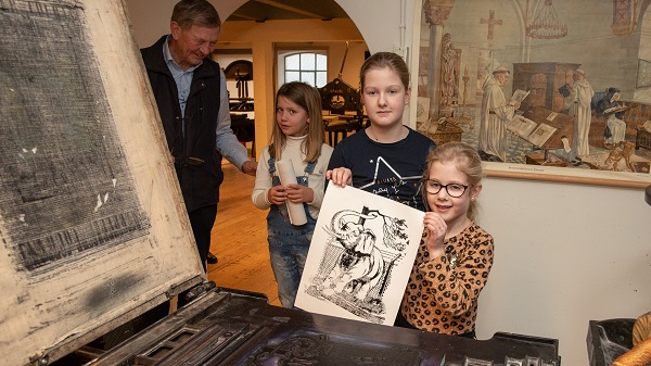 Kinderdag in het Drukkerijmuseum op 23 oktober