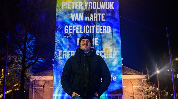 Pieter Koolwijk is ereburger van de gemeente Emmen
