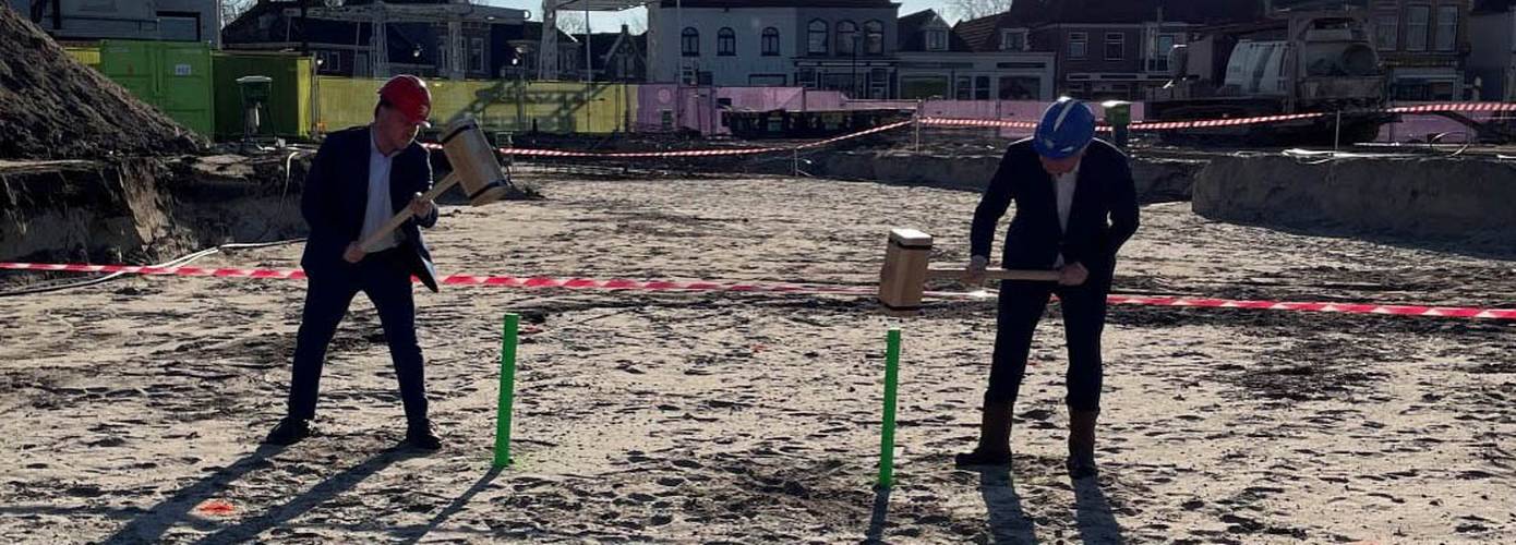 Wethouder Robin van Ulzen geeft officieel startsein voor laatste project aan Het Vledder in Meppel