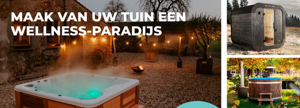 Creëer een Wellness oase bij u thuis met de spa’s van Pand-26 Wellness, Spa & Outdoor Luxury in Klazienaveen