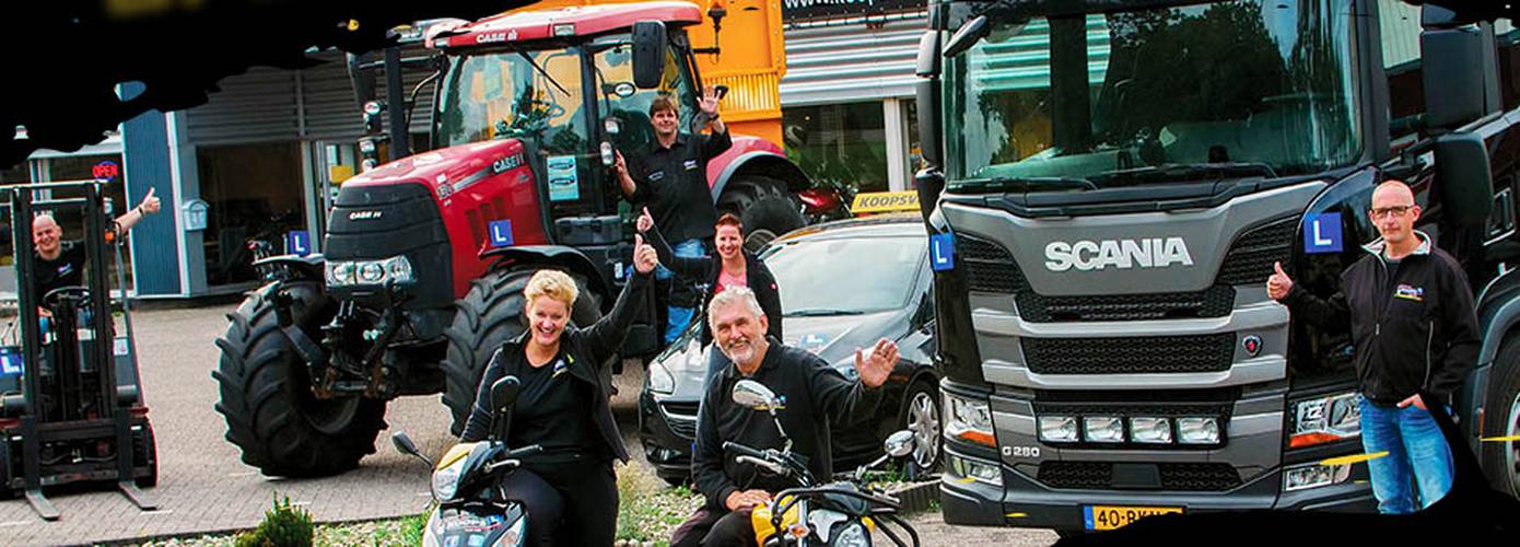 Open dag Koops Novl opleidingen met proefritjes en challenges