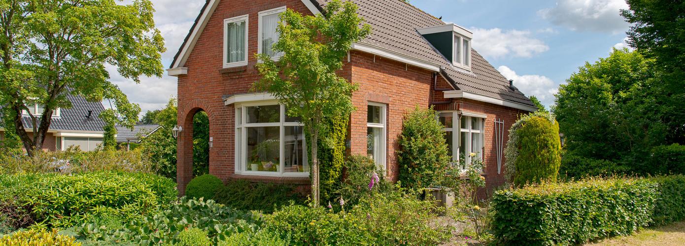 Te koop in Drenthe: vrijstaande woning met groot perceel