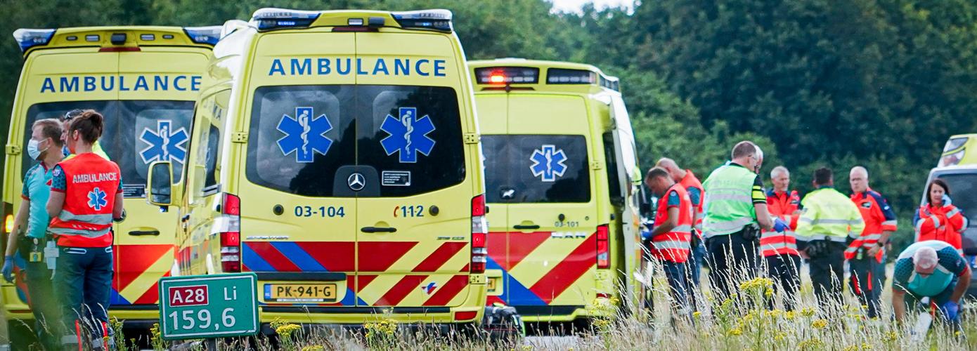 Twee mannen verdacht van veroorzaken dodelijk ongeval op A28 bij Beilen
