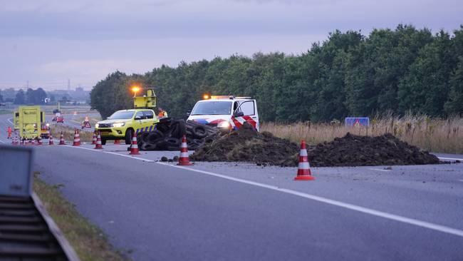 Politie onderzoekt zeer gevaarlijke dumpingen van afval op snelwegen