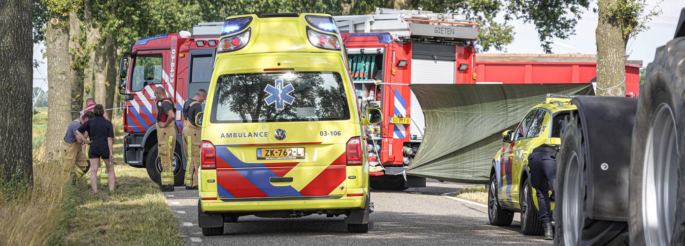 Motorrijder (42) uit Pekela overleden na ernstig ongeval met landbouwvoertuig (Video)