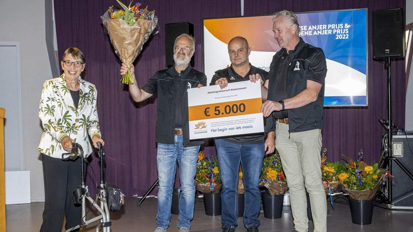 Drentse en Groene Anjer Prijs 2022 uitgereikt in Eelde