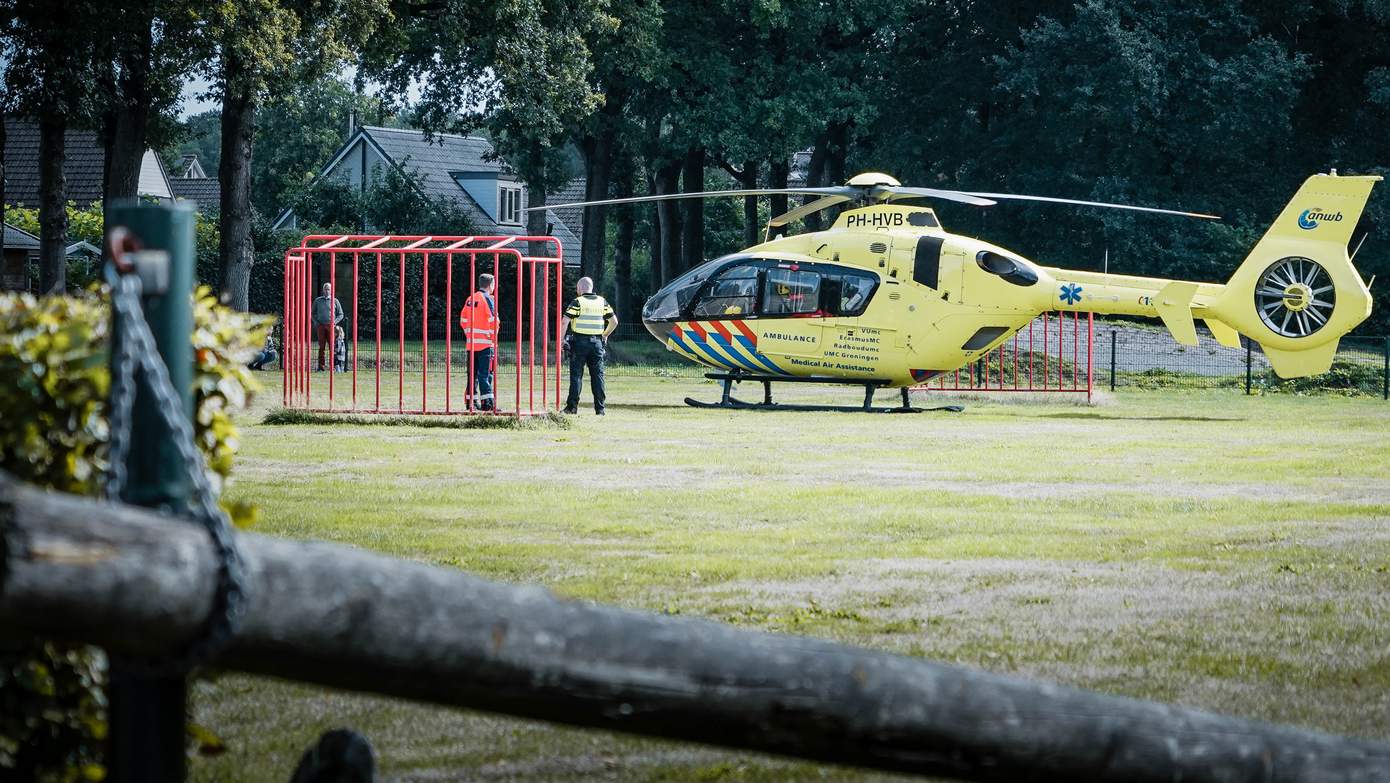 Traumahelikopter ingezet voor assistentie in Smilde