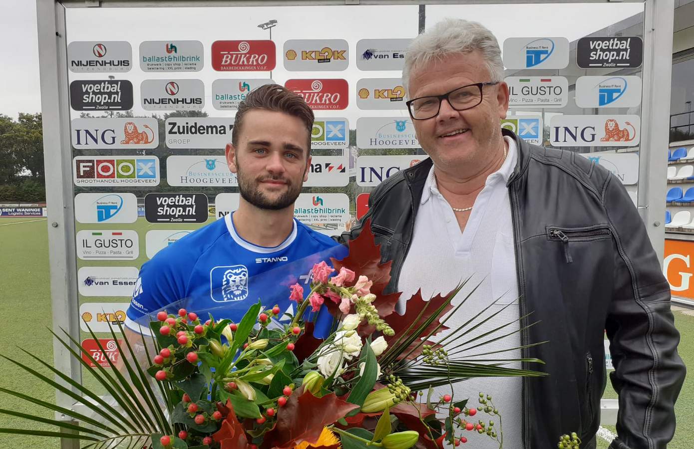 Tom Heerkes speelt honderdste officiële wedstrijd voor Hoogeveen