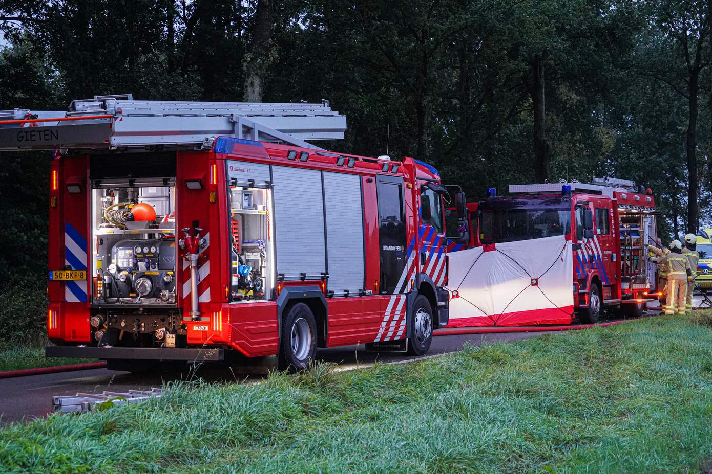 Bestuurder omgekomen bij ernstig ongeval (Video)