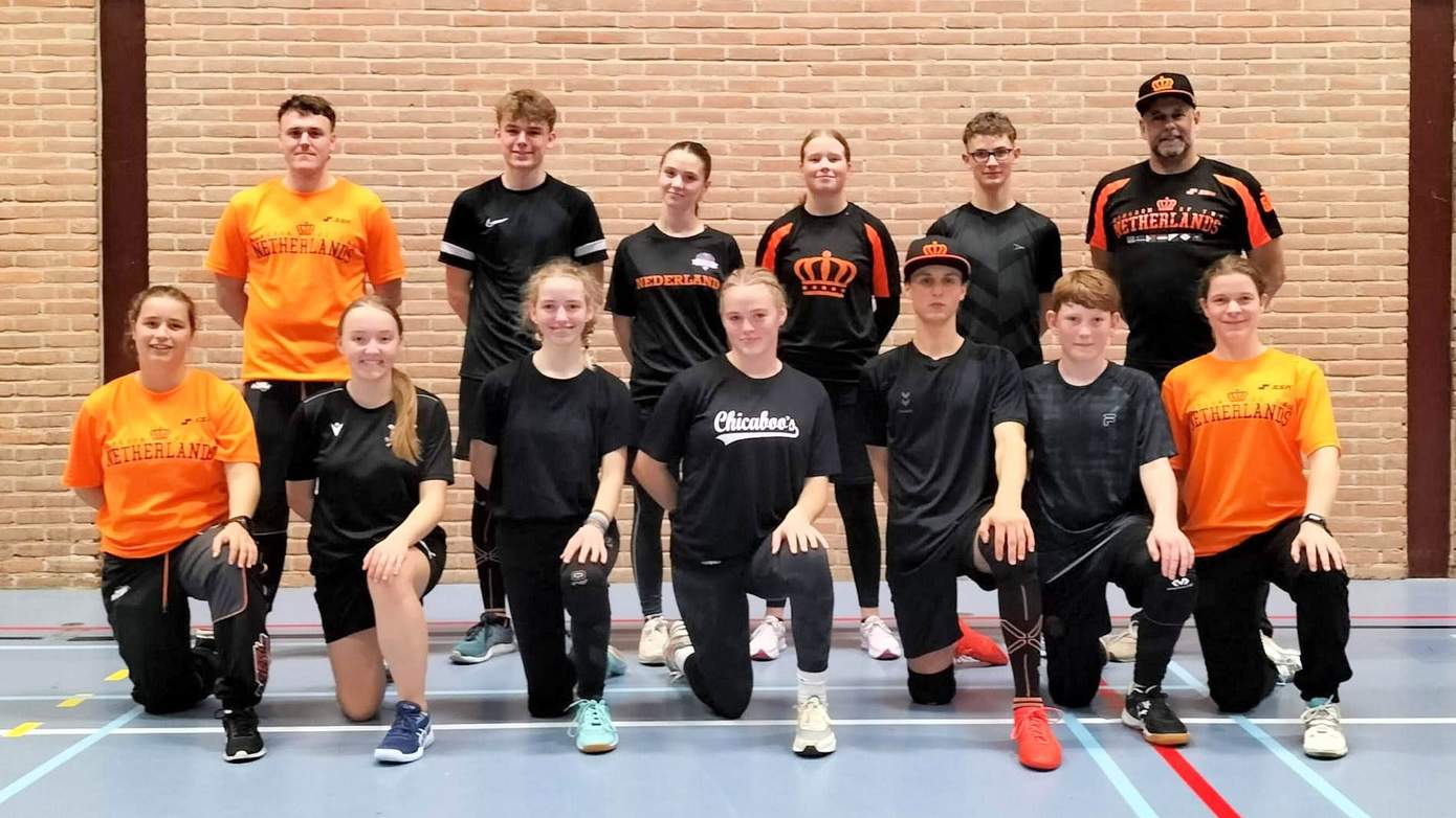 Bedrocks spelers uit Emmen met Nederlands team naar EK Baseball5 in Sofia