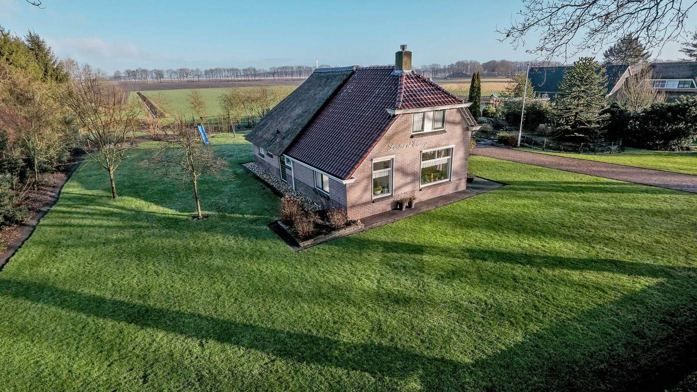 Te koop in Drenthe: vrijstaande woonboerderij op 10.073 m2 eigen grond