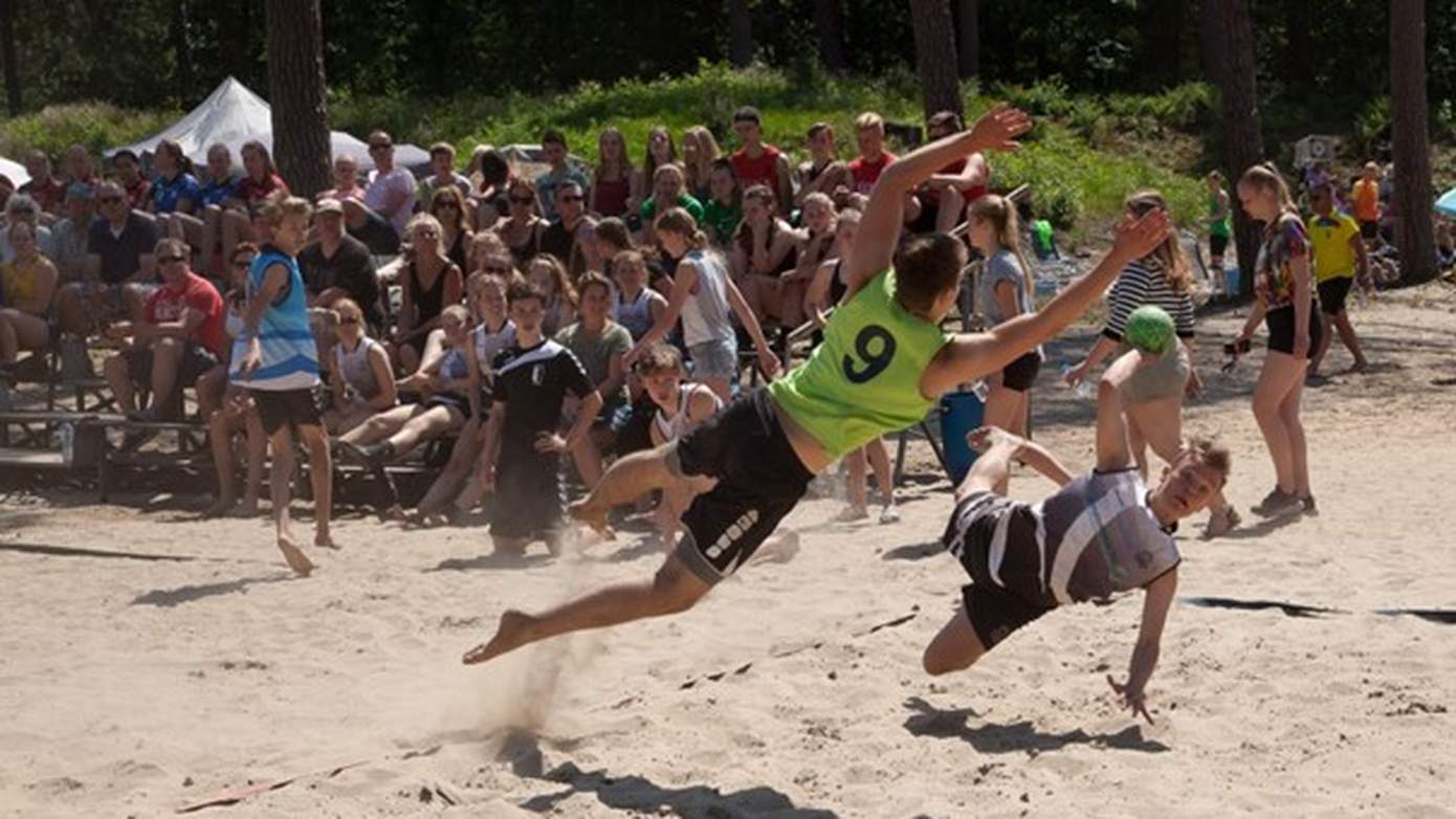 Komend weekend NK Beachhandbal met bijna 100 teams bij HV Unitas Rolde