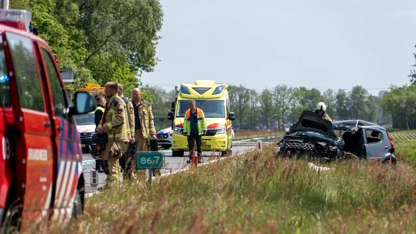 Vrouw (57) uit Aalden ernstig gewond bij ongeval op N381