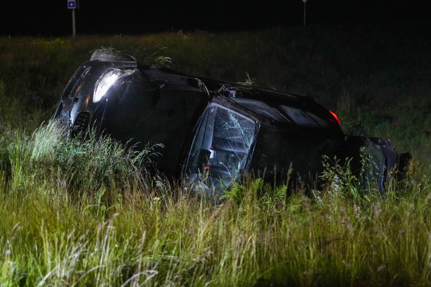 Bestuurder op de vlucht na eenzijdig ongeval (Video)