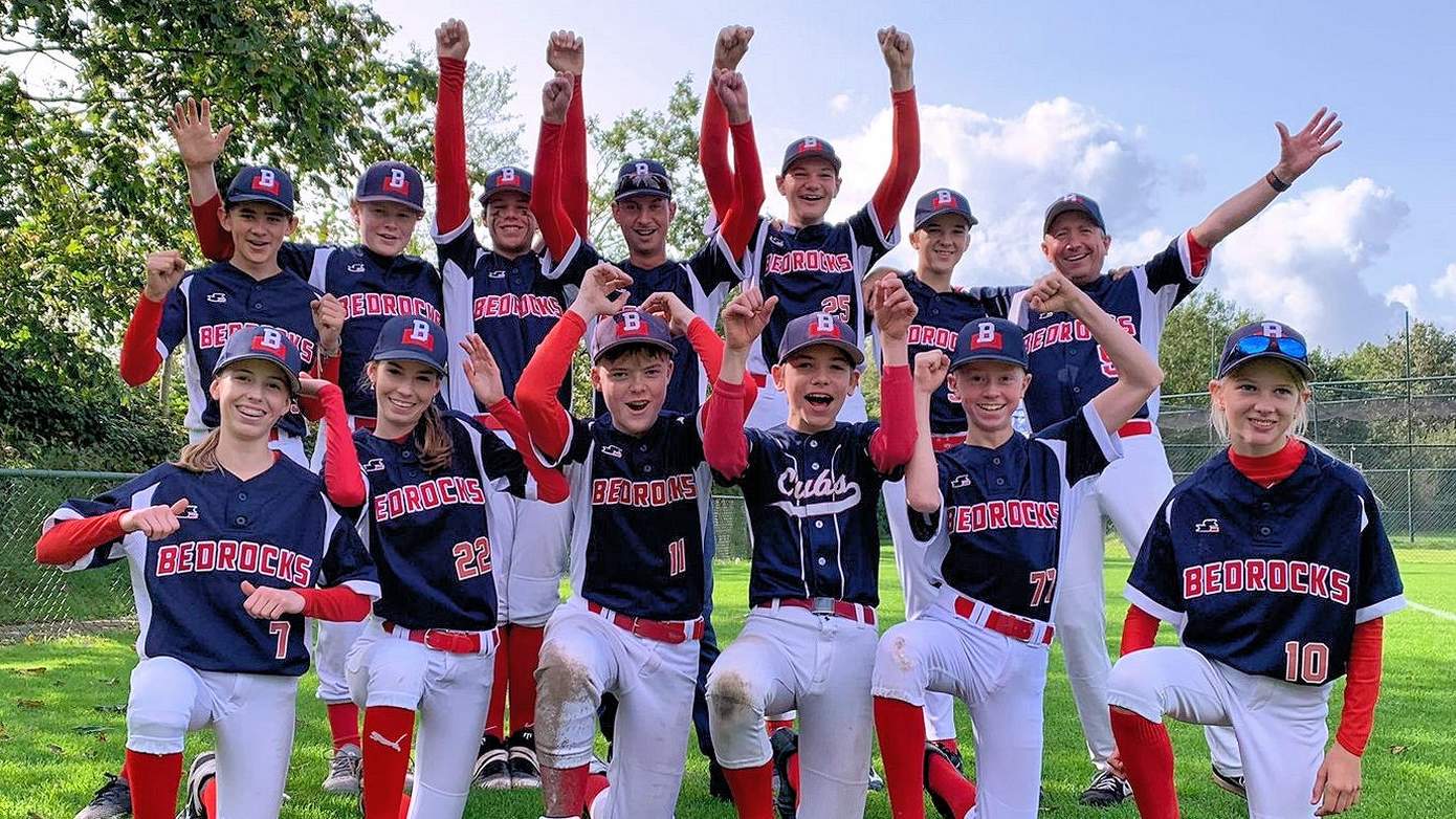 Bedrocks/Cubs U15 team kampioen