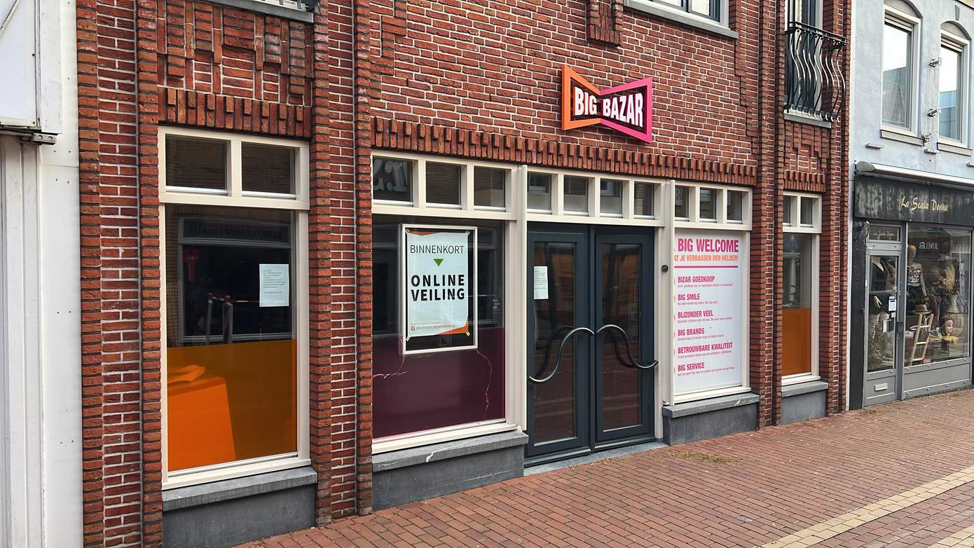 Complete inboedel van Big Bazar via veiling te koop op internet